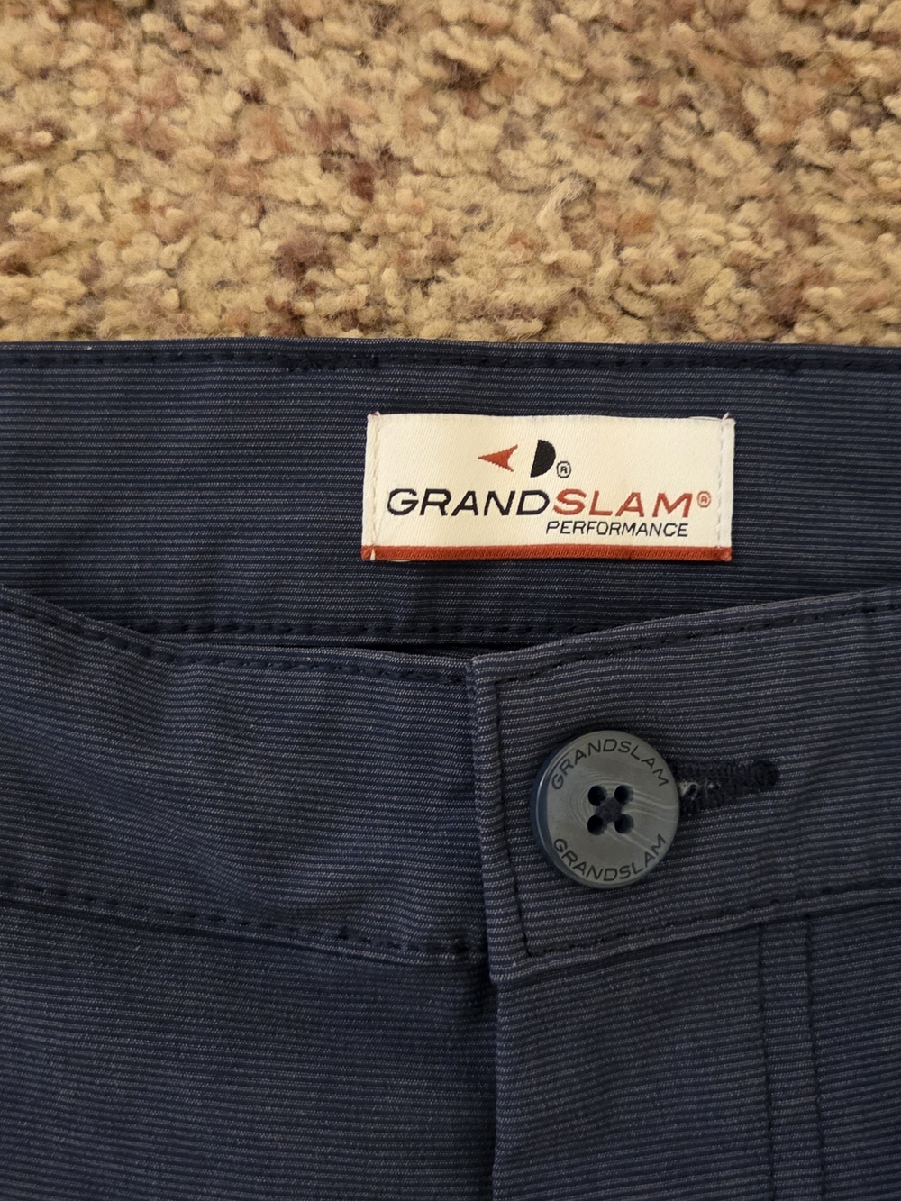 Grand Slam Men's Navy Performance Chinos